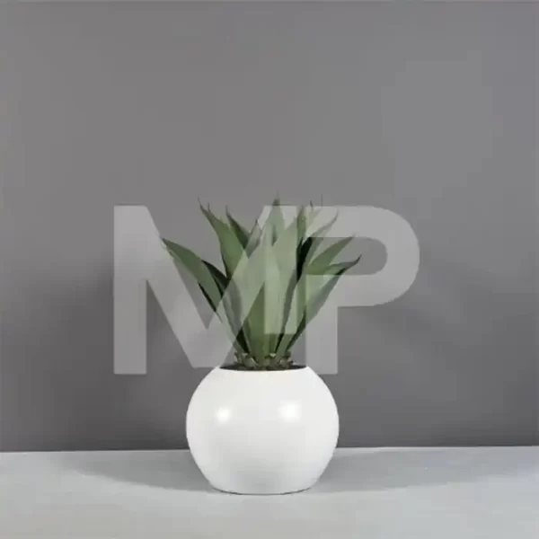 Fiber Küre Saksı - Görsel 9